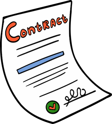 We compare suppliers & manage the contract